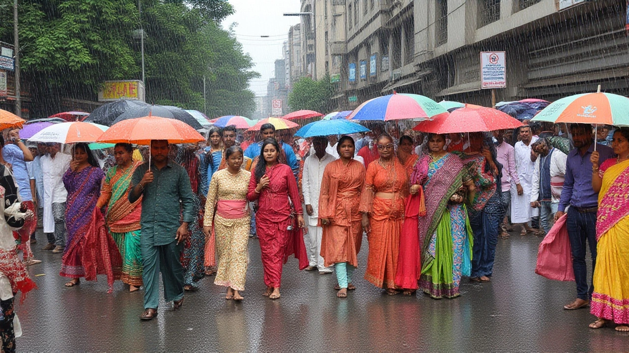 IMD की रेड अलर्ट: अगले 72 घंटे महाराष्ट्र व कई राज्यों में भारी बारिश का खतरा