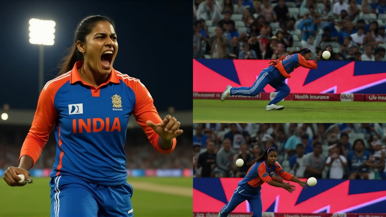 राधा यादव की शानदार डाइविंग कैच ने बनाया इतिहास, भारत ने इंग्लैंड के खिलाफ पहली बार टी20आई सीरीज जीती